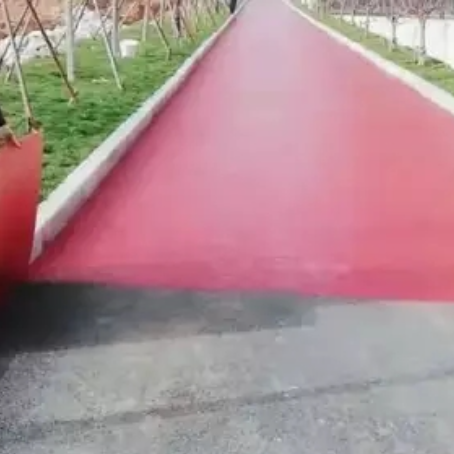 马鞍山​ 彩色路面喷涂翻新是一种低成本